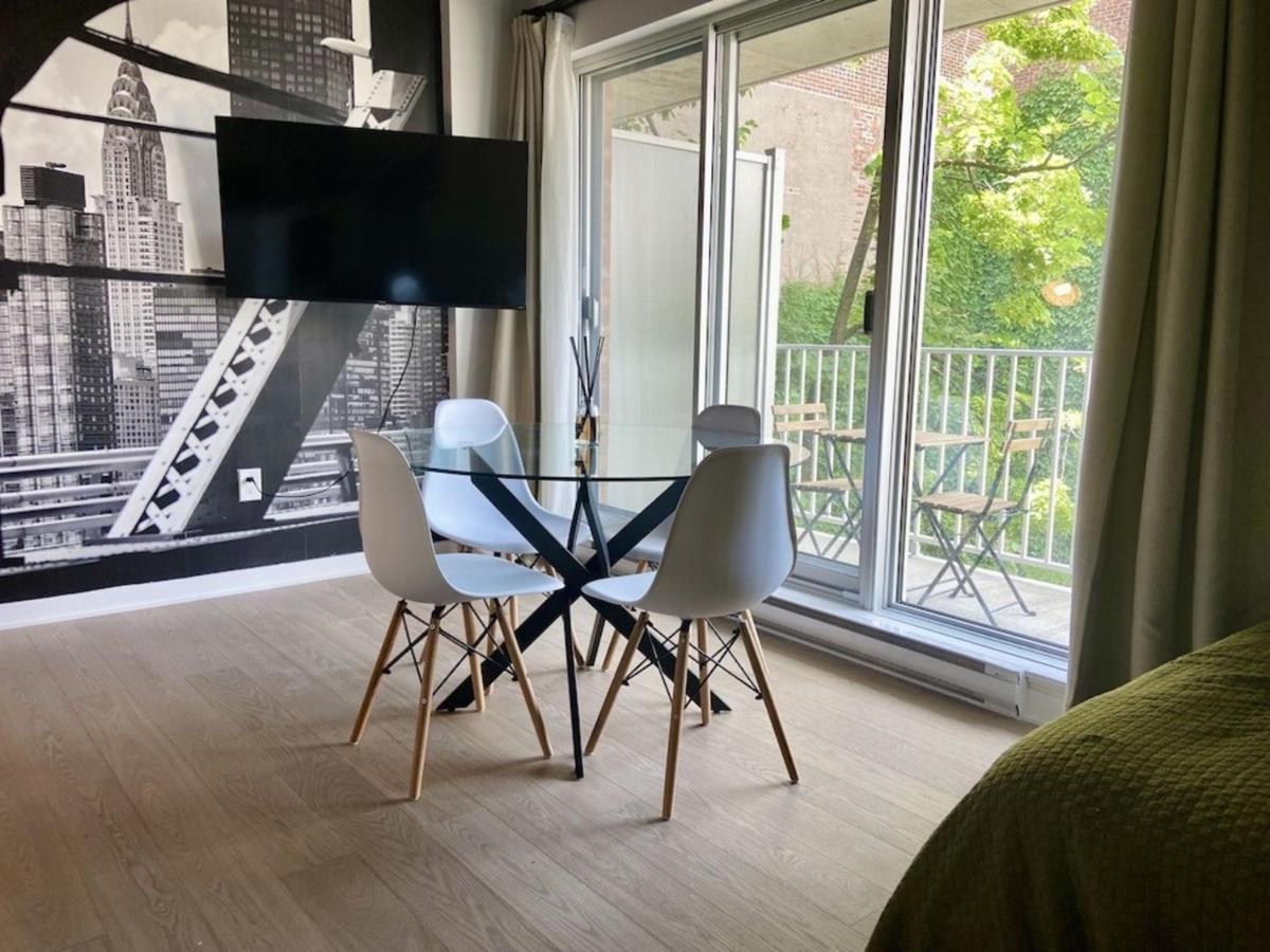 Appartement Condo Avec Terrasse Privee Dans Le Quartier Des Spectacles Montreal Zewnętrze zdjęcie